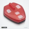 Coque de clé 2 à 4 boutons pour Mitsubishi Lancer, Outlander, Galant, Eclipse - vue de dos, légèrement inclinée