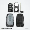 Coque de clé 2 à 4 boutons pour Toyota Camry, Prius, RAV4, C-HR, lame vierge - pièces détachées de la coque démontée