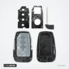 Coque de clé 2 à 4 boutons pour Toyota Prius, Camry, C-HR, Avalon - coque démontée, pièces et circuit imprimé