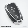 Coque de clé 2 à 5 boutons pour Chevrolet Cruze, Malibu, Camaro, lame HU100 - vue de face, boutons arrondis