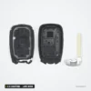 Coque de clé 2 à 5 boutons pour Chevrolet Cruze, Malibu, Camaro, lame HU100 - pièces détachées avec petite lame