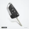Coque de clé 2 à 5 boutons pour Chevrolet Cruze, Opel Astra, Insignia - clé avec lame sortie, trois boutons, vue de profil