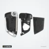 Coque de clé 2 à 5 boutons pour Chevrolet Cruze, Opel Astra, Insignia - coque démontée en trois pièces séparées