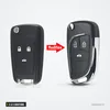 Coque de clé 2 à 5 boutons pour Chevrolet, Opel, Buick - comparaison clé à lame et télécommande moderne