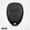 Coque de clé 2 à 5 boutons pour Hummer H3, Chevrolet Colorado, Buick, GMC - dos de la coque, vue arrière lisse