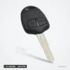 Coque de clé 2 à 5 boutons pour Mitsubishi Lancer, Outlander, lame MIT11R - vue de profil, tête inclinée