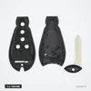 Coque de clé 2 à 7 boutons pour Dodge Charger, Challenger, Chrysler 300 - coque ouverte, boutons et lame séparés