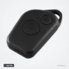 Coque de clé 2 boutons pour Citroën Saxo, Berlingo, Xsara, Peugeot 306/307/406 - boîtier deux boutons avec anneau