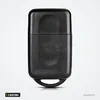 Coque de clé 2 boutons pour Nissan Qashqai, Juke, Micra, X-Trail - dos de la coque, face arrière lisse