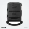 Coque de clé 2 boutons pour Opel Corsa, Tigra, Agila, Meriva, Combo - vue de face, deux boutons horizontaux