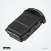 Coque de clé 2 boutons pour Opel Corsa, Tigra, Agila, Meriva, Combo - vue de dessus, forme arrondie