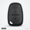 Coque de clé 2 boutons pour Opel Vivaro, Renault Trafic, Nissan Primastar - vue de face, boutons visibles