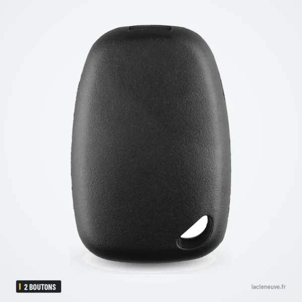 Coque de clé 2 boutons pour Opel Vivaro, Renault Trafic, Nissan Primastar - dos de la coque, lisse