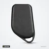 Coque de clé 2 boutons pour Peugeot 306, 307, 406, Citroën Berlingo - dos de la coque, lisse