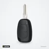 Coque de clé 2 boutons pour Renault Trafic, Master, Vivaro, Kangoo - clé complète avec lame vers le haut