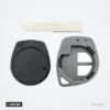 Coque de clé 2 boutons pour Suzuki Swift, SX4, Vitara, Jimny - lame et coque séparées, vue éclatée