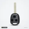 Coque de clé 2 ou 3 boutons pour Lexus ES, GS, RX, LX - coque seule, vue de face