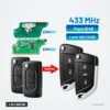 Coque de clé 2 ou 3 boutons pour Peugeot 207, 307, 308, Citroën C4 - circuits électroniques et deux références de puce