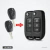 Coque de clé 2 ou 3 boutons pour Renault Clio, Mégane, Dacia Logan, Sandero - comparaison avant et après transformation