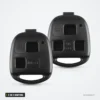 Coque de clé 2 ou 3 boutons pour Toyota Yaris, Land Cruiser, Lexus RX300 - deux versions côte à côte, deux et trois boutons