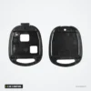Coque de clé 2 ou 3 boutons pour Toyota Yaris, Land Cruiser, Lexus RX300, ES300 - coque ouverte, compartiment des boutons