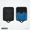 Coque de clé 3/4/5 boutons pour Ford Escape, Transit, Connect - coque ouverte, intérieur bleu visible