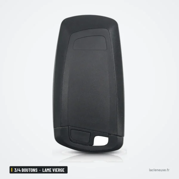 Coque de clé 3/4 boutons pour BMW Série 3, 5, 7, X5, lame vierge - dos de la coque, sans boutons visibles