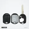 Coque de clé 3 à 5 boutons pour Ford Edge, Explorer, Escape, Fusion - coque en trois parties détachées