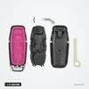 Coque de clé 3 à 5 boutons pour Ford Mondeo, Edge, S-Max, Galaxy - coque démontée en pièces détachées, vue éclatée