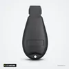 Coque de clé 3 à 7 boutons pour Dodge Charger, Challenger, Chrysler 300, Caravan - dos de la coque, lisse et sans bouton
