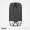 Coque de clé 3 boutons pour Alfa Romeo 159, Brera, 156, Spider - vue de dos