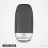 Coque de clé 3 boutons pour Audi A3, A4, A5, A6, lame HU66 - dos de la clé, surface lisse