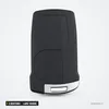 Coque de clé 3 boutons pour BMW Série 7, E65, E66, E67, lame vierge - dos du boîtier, surface unie