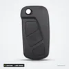 Coque de clé 3 boutons pour Ford Ka (2008-2016), lame vierge 4 cm - vue de face sans lame