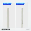Coque de clé 3 boutons pour Peugeot 308, 3008, Citroën C4, lame VA2 ou HU83 - deux lames comparées, étiquettes visibles