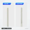 Coque de clé 3 boutons pour Peugeot 308, 508, Citroën C3, C4, lame VA2/HU83 - deux lames de clé comparées côte à côte
