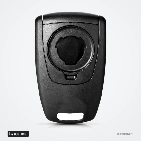 Coque de clé 4 boutons pour camion Scania DC13, série R, série S - dos de la coque avec anneau