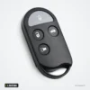 Coque de clé 4 boutons pour Nissan Maxima, Infiniti QX4 - télécommande noire à quatre boutons