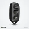 Coque de clé 4 boutons pour Toyota Sequoia, RAV4, Prius, 4Runner - télécommande verticale, trois boutons empilés