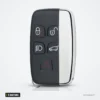 Coque de clé 5 boutons pour Land Rover Range Rover, Evoque, Discovery - vue de face, autre disposition des boutons