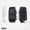Coque de clé 5 boutons pour Land Rover Range Rover, Evoque, Discovery - coque démontée, pièces séparées