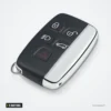 Coque de clé 5 boutons pour Land Rover Range Rover Sport, Evoque, LR4 - vue de face légèrement inclinée, cinq boutons