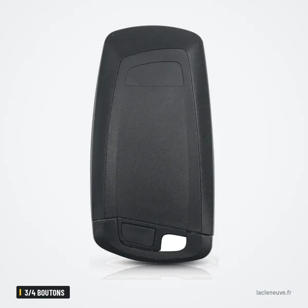 Coque de clé CAS4 3/4 boutons pour BMW Série 1, 3, 5, 7 - dos de la coque, vue arrière