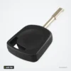 Coque de clé pour Ford Focus, Mondeo, Fiesta, Ka, lame FO21 - vue de profil, lame métallique visible