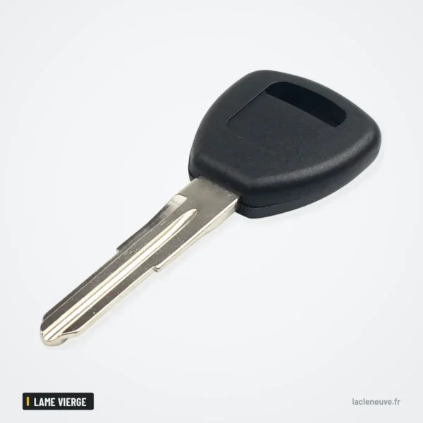 Coque de clé pour Honda Accord, Civic, Prelude, S2000, lame vierge non taillée - lame non taillée, vue en angle