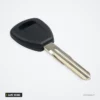 Coque de clé pour Honda Accord, Civic, Prelude, S2000, lame vierge non taillée - tête seule, vue de face