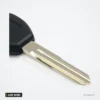 Coque de clé pour Honda Accord, Civic, Prelude, S2000, lame vierge non taillée - lame vue en gros plan, angle serré