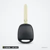 Coque de clé à lame 2/3 boutons pour Toyota Camry, RAV4, Corolla, lame TOY43 - vue de face, coque et lame complètes