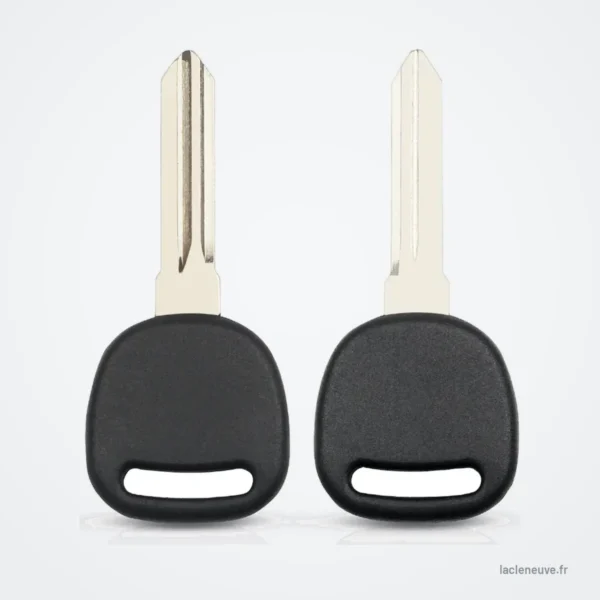 Coque de clé à lame pour Cadillac, Chevrolet, GMC, Oldsmobile - deux lames de clé côte à côte