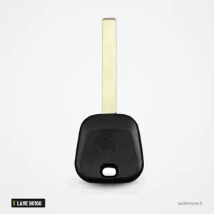 Coque de clé à lame pour Chevrolet Camaro, Malibu, GMC, Buick, lame HU100 - clé droite sans bouton, vue de profil